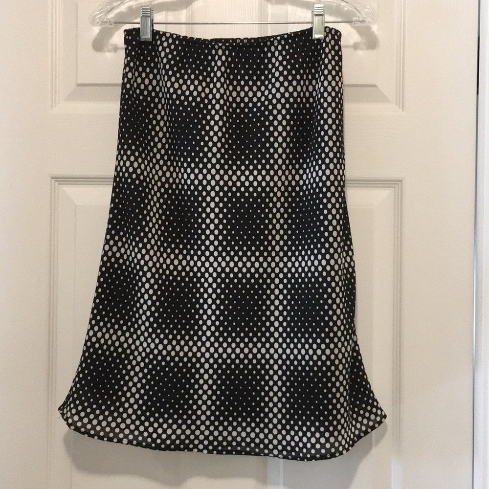 Black & White Dot Skirt